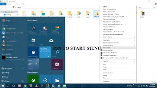 How to Fix Pin to Start Menu Not Working Problem in Windows 10 [upl. by Blen]