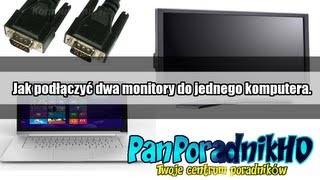 Jak podłączyć dwa monitory do jednego komputera [upl. by Leirbaj838]