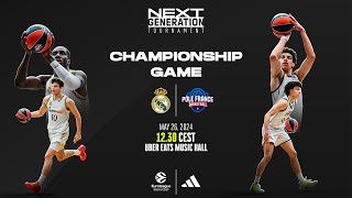 Euroleague Basketball ADIDAS NEXT GENERATION TOURNAMENT Finals Championship Game [upl. by Dennett875]