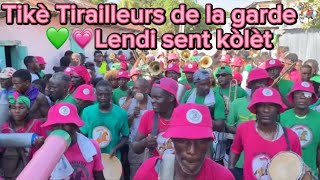 Tikè Tirailleurs de la garde 🎠💚💗Lendi sent rara Leogane 2024 anpil plezi tap mete nan Tikè a [upl. by Kcirdneh209]