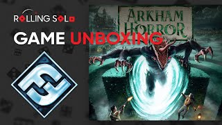 Arkham Horror Secrets of the Order  Game Unboxing [upl. by Sheela]