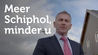 Partij tegen de Burger  Meer Schiphol minder u [upl. by Lockhart]