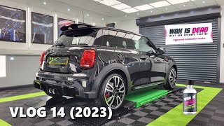 VLOG 014  2023  Mini JCW New Car Protection Detail WAXISDEAD Supreme Ceramic Coating [upl. by Aneehsor]