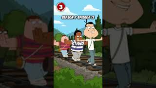 The 5 Funniest Train Moments in Family Guy [upl. by Weintrob584]