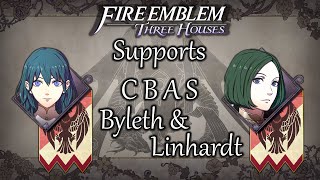 Fire Emblem Three Houses Byleth amp Linhardt  Support Conversations [upl. by Irim904]