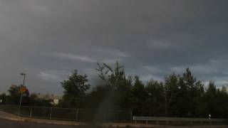 Starkes Gewitter  Unwetter  Strong Thunderstorm am 24082011  Mittendrin [upl. by Cheryl]