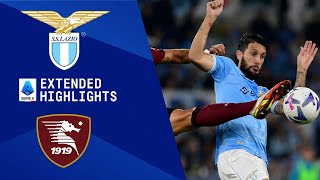 Lazio vs Salernitana Extended Highlights  Serie A  CBS Sports Golazo [upl. by Ailimac766]