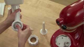 KitchenAid® Sausage Stuffer Attachment Kit [upl. by Sanjay974]