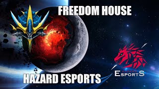 Freedom House vs Hazard Esports  StarCraft 2 Koprulu Team league Div 3 [upl. by Gnuh]