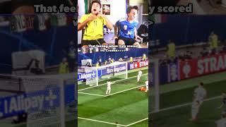 That feeling when Italy scored vs Croatia [upl. by Adekam]