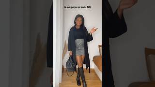 431  Comment porter une jupe en hiver  Outfit of The day ootd streetstyle I Manuela Miro [upl. by Aiciles]