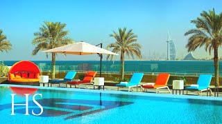 ALOFT PALM JUMEIRAH HOTEL  DUBAI BEACHFRONT HOTEL full tour 4K [upl. by Nonnair]