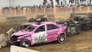 Topsfield Fair  Demolition Derby Championship Event [upl. by Mazurek]