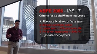 ASPE 3065  IAS 17 Leases Replaced with IFRS 16 [upl. by Irving403]