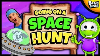 Going on a Space Hunt  Brain Break  Bear Hunt  Brain Breaks for Kids  Danny Go Noodle [upl. by Darline]