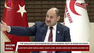 SEÇİM ÖZEL YRP ŞANLIURFA BÜYÜKŞEHİR BELEDİYE BAŞKAN ADAYI MKASIM GÜLPINAR2KISIM [upl. by Ikin]