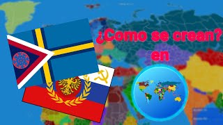 🌎 ¿CÓMO CREAR PAÍSES en PROVINCIAS DEL MUNDO 🇸🇪  countryballs animation tutorial [upl. by Guimar]