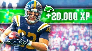 20000 XP IN ONE GAME Madden 18 Brutally Honest WR Career Ep 21 S3 [upl. by Enelyak799]