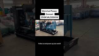 Weichai Silent Power 1000KVA800kW at its Best [upl. by Cassi]