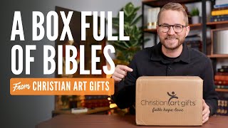 My First Bible Unboxing from Christian Art Gifts [upl. by Soiritos]