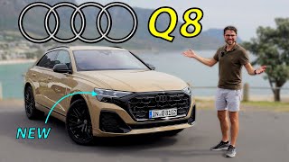 2024 Audi Q8 SLine 30 V6 driving REVIEW [upl. by Peterus]