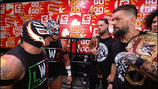 Rey Mysterio confronts Finn Bálor  WWE RAW 992024 [upl. by Shalne712]