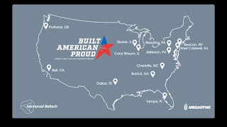 Built American Proud  Megadyne Group’s Commitment to a Brighter Future in America [upl. by Maillw570]