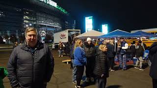 Metuchen High School Marching Band Behind Scenes  METLIFE 2023 [upl. by Oicram100]