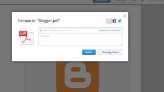 6 Descargar archivos desde Blogger [upl. by Shreeves]