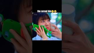 Have you ever curse your crush😵‍💫🥲kdramacdrama hiddenlovezhaolusichenzheyuankdrama [upl. by Ayekin]