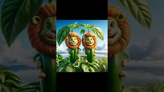 Peppers resemble lions lion ai aivideo aivideos artai ideasai short lovevideos 1mviews 1m [upl. by Lehcor]