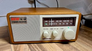 Sangean WR11 AM FM Radio Review [upl. by Einal]