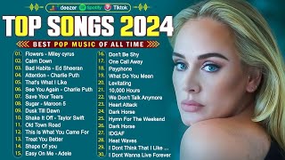 Billboard Pop Songs 2025 Playlist ✨Ed Sheeran The Weeknd Bruno Mars Rihanna Sia Adele Dua Lipa [upl. by Pinebrook]