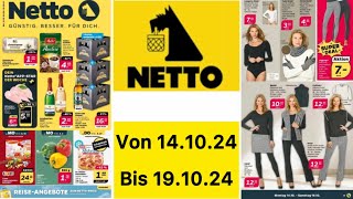 NETTO Angebote Prospekte Werbung Gültig von 141024 bis 191024​⁠Werbungde [upl. by Atews]