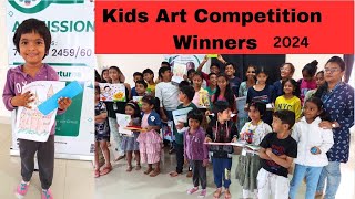 Kids Art Competition Winners  Coloring Competition  Drawing Competition  2024 [upl. by Perlis]