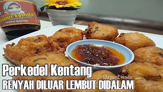 Resep dan Cara Membuat Perkedel Kentang Khas bandung  Crispy potato cakes [upl. by Ahsiemak82]