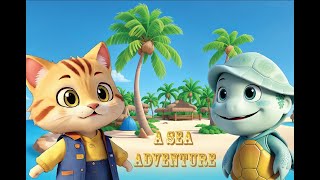 ✨Short Bedtime Story📖Whiskers Sea Adventure A Heartwarming Tale of Friendship and Discovery [upl. by Llehsad]