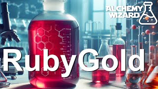 Making Ruby Red Gold Nanoparticles from start to finish [upl. by Idnar]