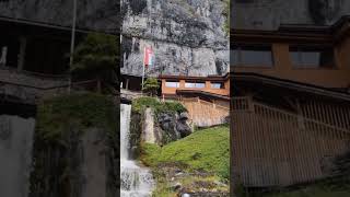 St BeatusHöhlen Switzerland waterfall water spring nature [upl. by Nyleaj]