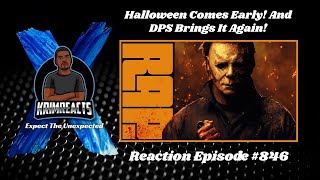 Michael Myers Rap Halloween Horror Villains Diss Track REACTION  KrimReacts 846 [upl. by Knowling282]