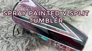 Glitter and Vinyl Tumbler Tutorial [upl. by Anaib709]