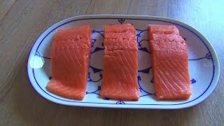 Lachs mit Haut braten [upl. by Salomo]