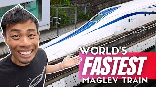 Riding the World’s Fastest Train  🇯🇵 603kmh Maglev L0 [upl. by Boleyn498]