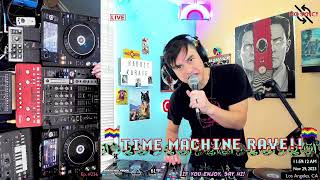 TIME MACHINE RAVE Ep 237  Deep House Yesterdays  90s House amp Techno  LIVE 303808GUIT [upl. by Hirza]