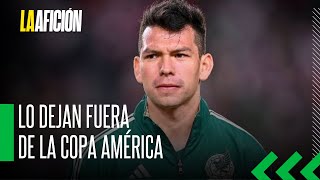 Hirving Lozano reacciona a su ausencia en la prelista del Tri para la Copa América [upl. by Tacye]