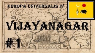 Europa Universalis 4  Golden Century Vijayanagar 1 [upl. by Maura374]