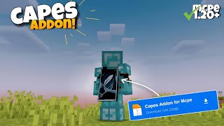 Capes Addon for Minecraft PE 120   Custom Capes Addon for Mcpe 120 [upl. by Essila209]