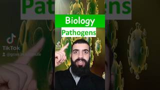 Pathogens  GCSE Science in a minute biology gcsescience stem school bacteria virus disease [upl. by Howund]