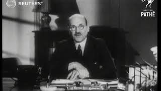 Clement Attlee asks the public to help renew Britain 1946 [upl. by Anyel633]