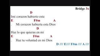 En Tu Presencia  Hillsong Worship Letra y acordes  Key of A [upl. by Jorry850]